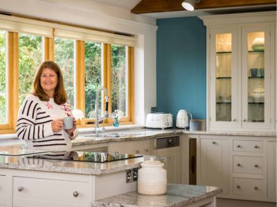 We love that it’s sustainable; Clare & Rob’s designer kitchen on a budget