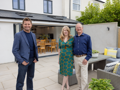 Julia and Peter’s remarkable kitchen renovation hits our TV screens