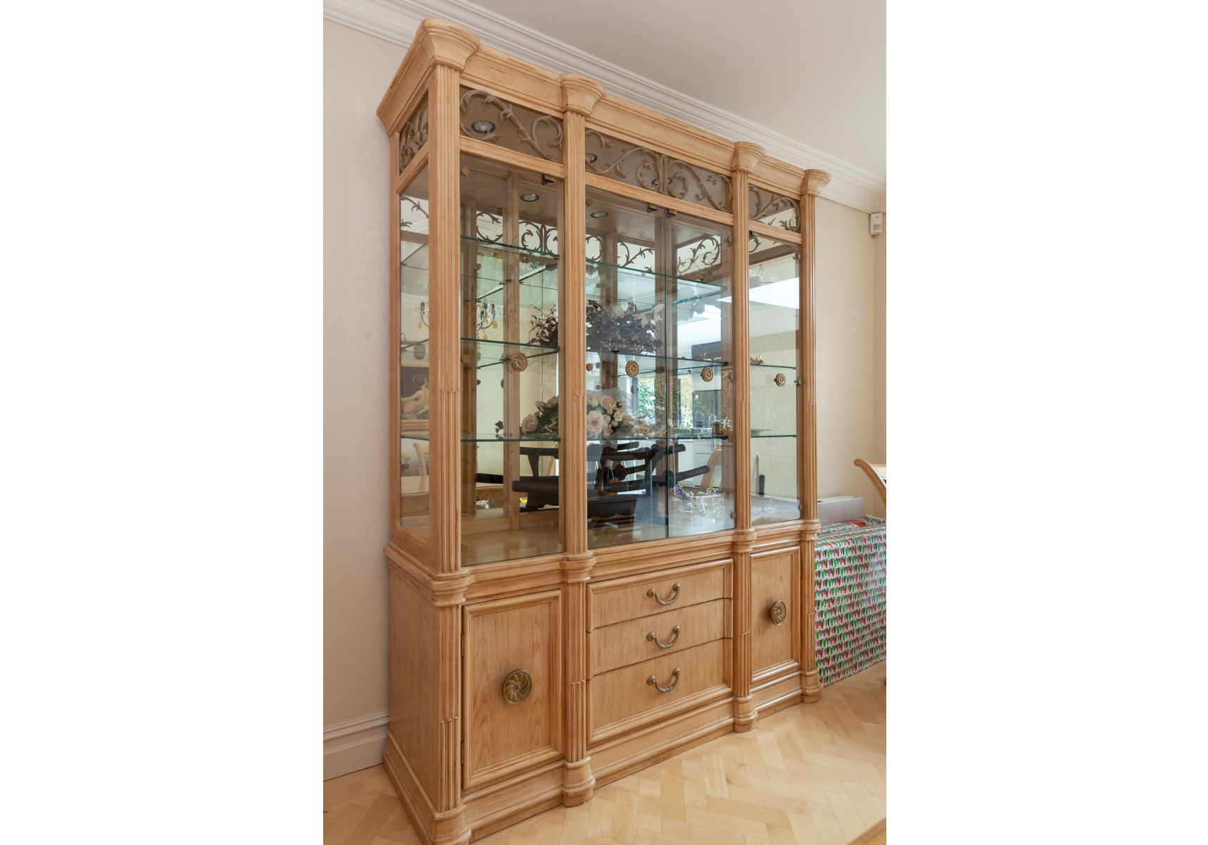 Bernhardt display shop cabinet