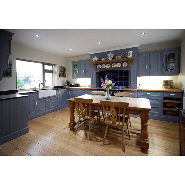 Approved Used Kitchen, Rencraft Solid Wood Shaker, Britannia Range Oven, Surrey