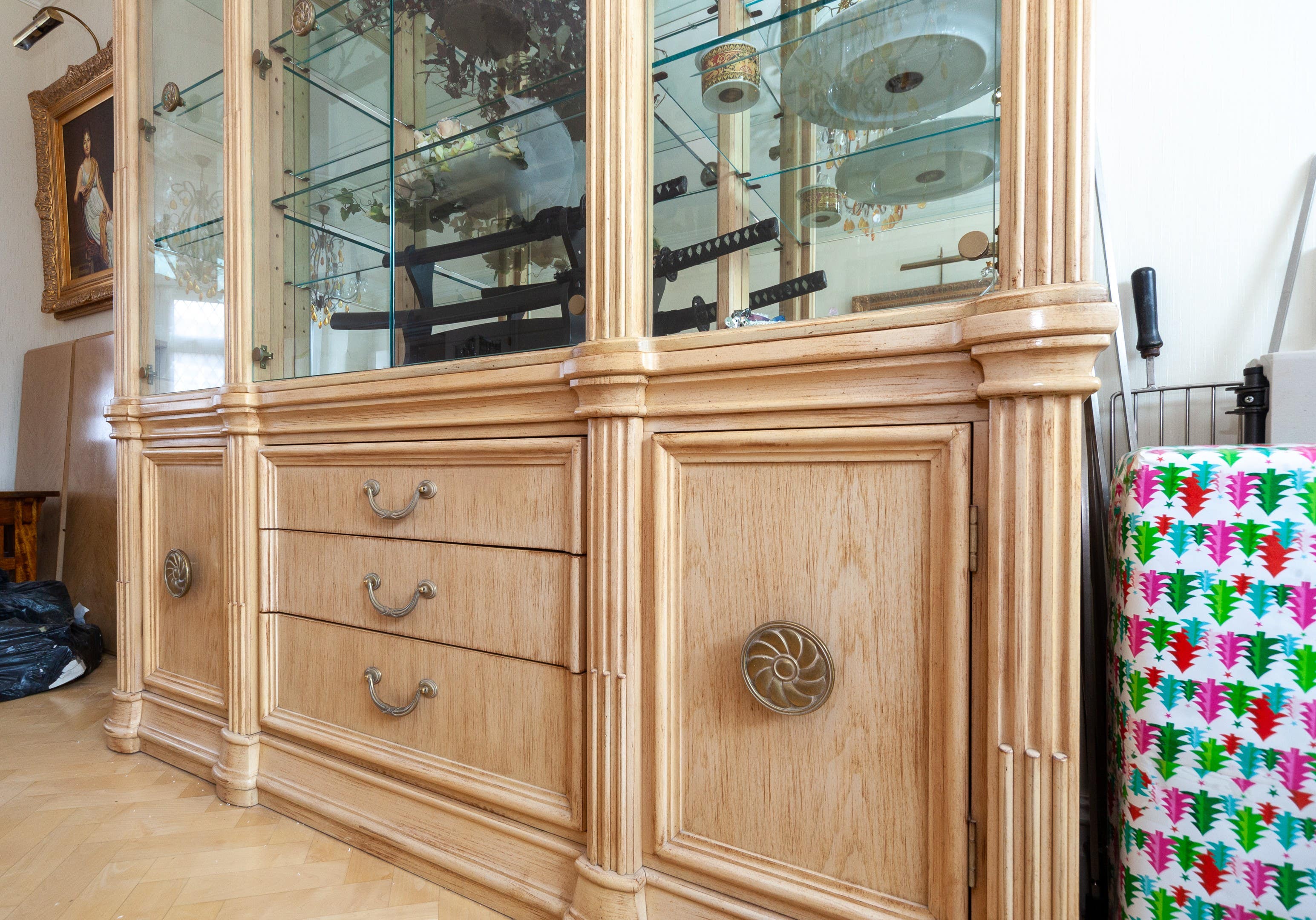 Bernhardt display shop cabinet