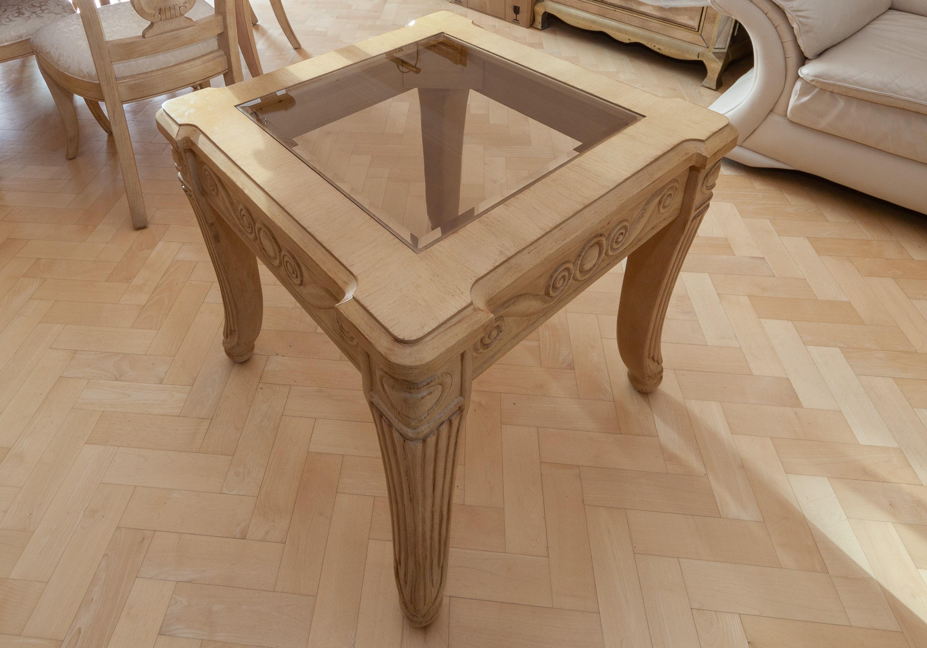 Bernhardt side hot sale table