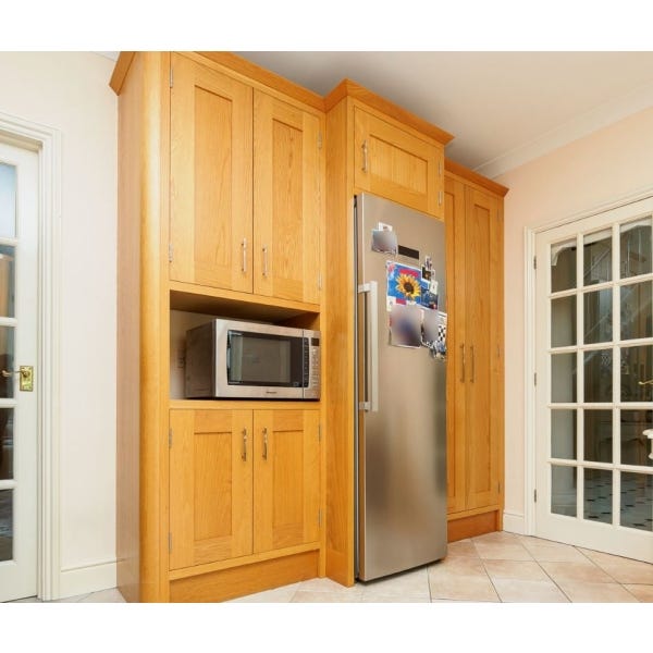In Frame Used Shaker Kitchen, Miele Appliances