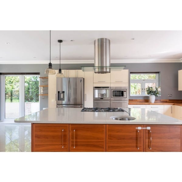 Large Used Magnet Gloss Kitchen, Neff Appliances