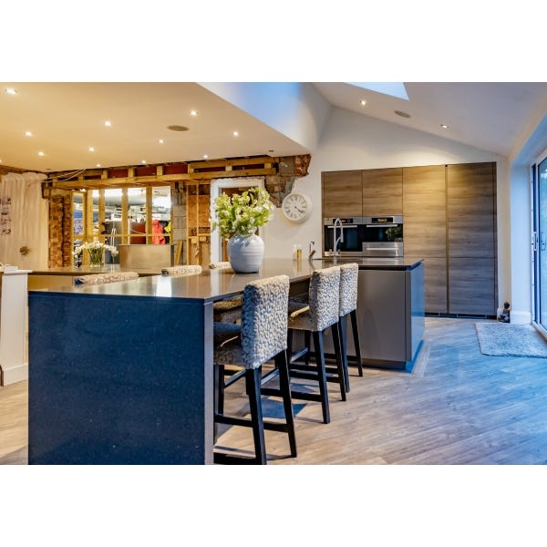 Alno Handleless Used Kitchen, Miele Appliances 