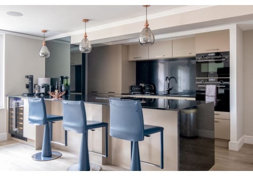1 Year Old! Approved Used Kitchen, Nicholas Anthony Modern, Siemens Appliances, Gloucestershire