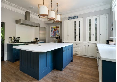 Approved Used Kitchen, Optiplan Shaker, Island, Greater Manchester