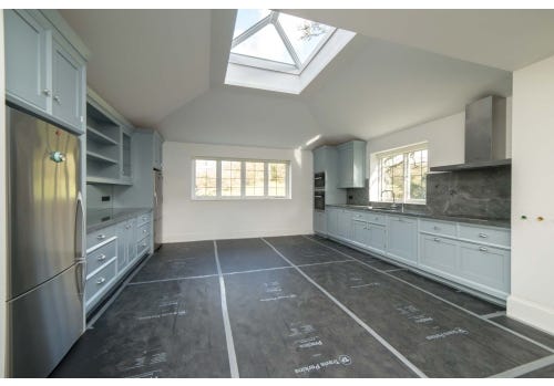 Approved Used Kitchen, Large McCarron Painted In Frame, Miele Appliances, Buckinghamshire