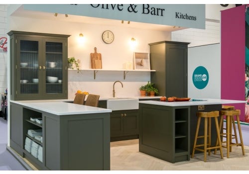 Bespoke In Frame Shaker Exhibition Kitchen