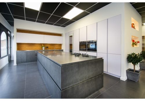 Ex Display Kitchen, Modern SCHRODER Fenix & Metalico, South