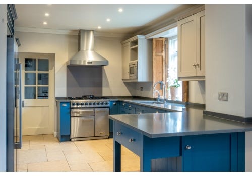 John Lewis Of Hungerford Used Shaker Kitchen, Falcon Range Oven, Gloucestershire 