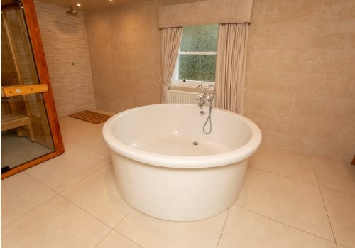 Clearwater Round Used Bath and Burlington Bath Shower Mixer Tap
