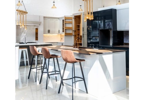Mackintosh Integral Modern Ex Display J-Pull Kitchen