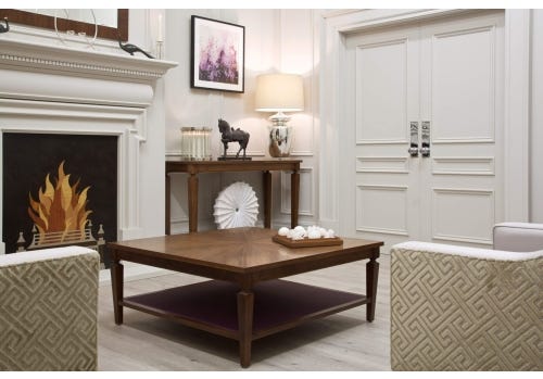 Clive Christian Flare Collection Square Coffee Table 