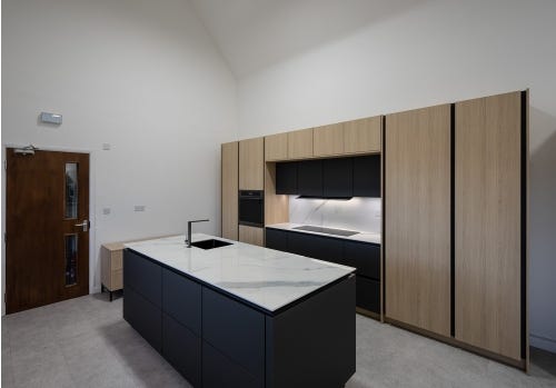 Ballerina German Handleless Ex Display Kitchen