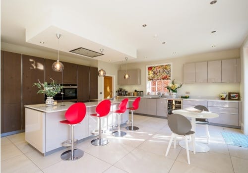 Hacker Handleless Used Kitchen & Utility, Siemens Appliances