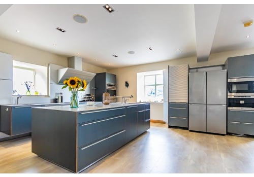 Modern Bulthaup German Used Kitchen, WOLF/Miele Appliances