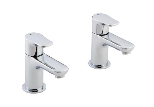 Francis Andreu Chrome Bath Tap Pair 