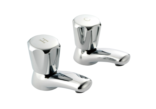 Francis Polo Chrome Basin Tap Pair 