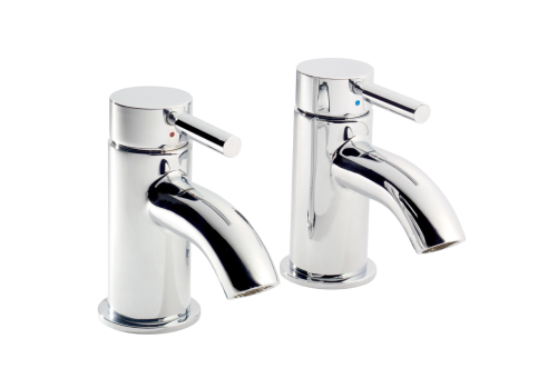Francis Visio Chrome Bath Tap Pair 