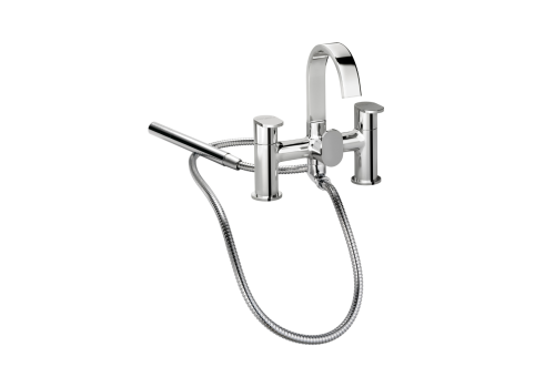 Francis Strata Chrome Blade Bath & Shower Mixer Tap