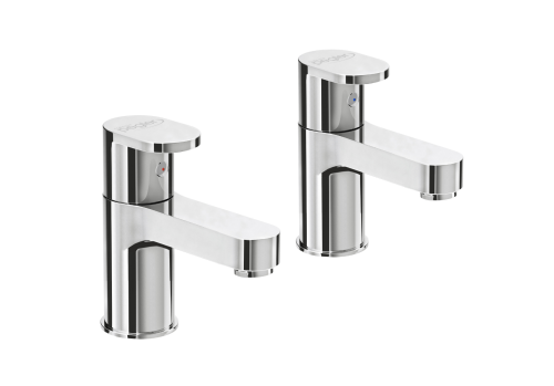 Francis Strada Chrome Blade Tap Pair