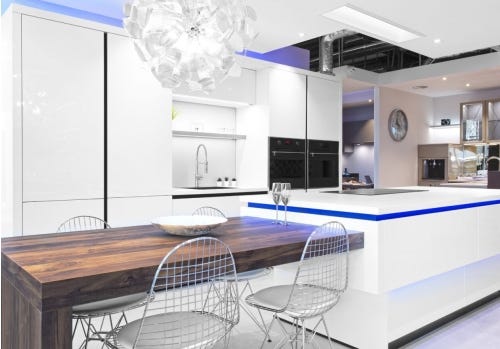 Schuller C Waterfall Ex Display Kitchen