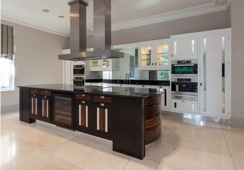 Smallbone Of Devizes Macassar Used Kitchen, Miele Appliances