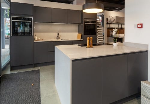 Symphony New York Modern Ex Display Kitchen, NEFF Appliances