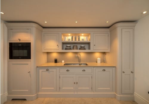 Tom Howley In Frame Used Kitchen Run, Miele Appliances 