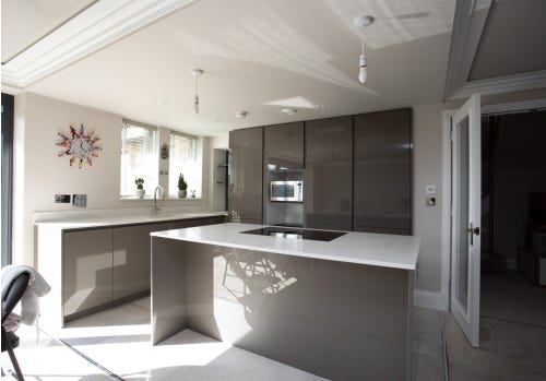 SieMatic Handleless Used Kitchen, Quooker Tap