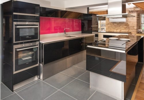 Modern Rational Ex Display Kitchen, Siemens Appliances
