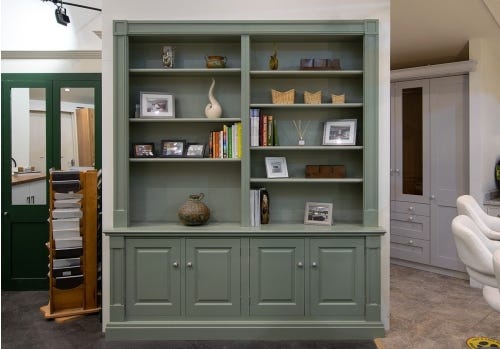 Bespoke In Frame Ex Display Book Shelving Unit