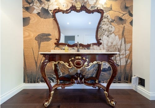 Simone Guarracino Used Bathroom Vanity Console