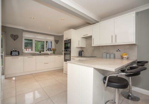 Wren Modern Used Kitchen, Neff Appliances