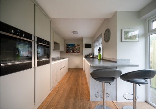 Wren Modern Used Kitchen, NEFF/AEG Appliances 