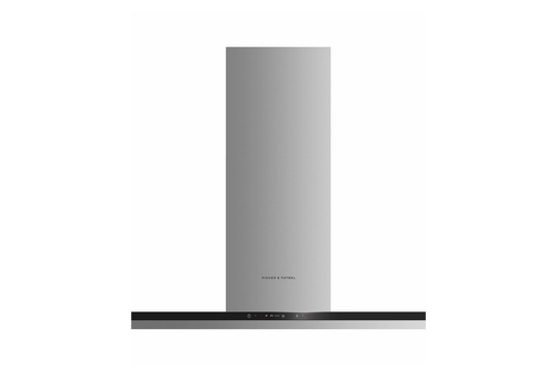 Fisher & Paykel Wall Cooker Hood, 90cm, Box Chimney, Series 7, Stainless Steel HC90BCXB2
