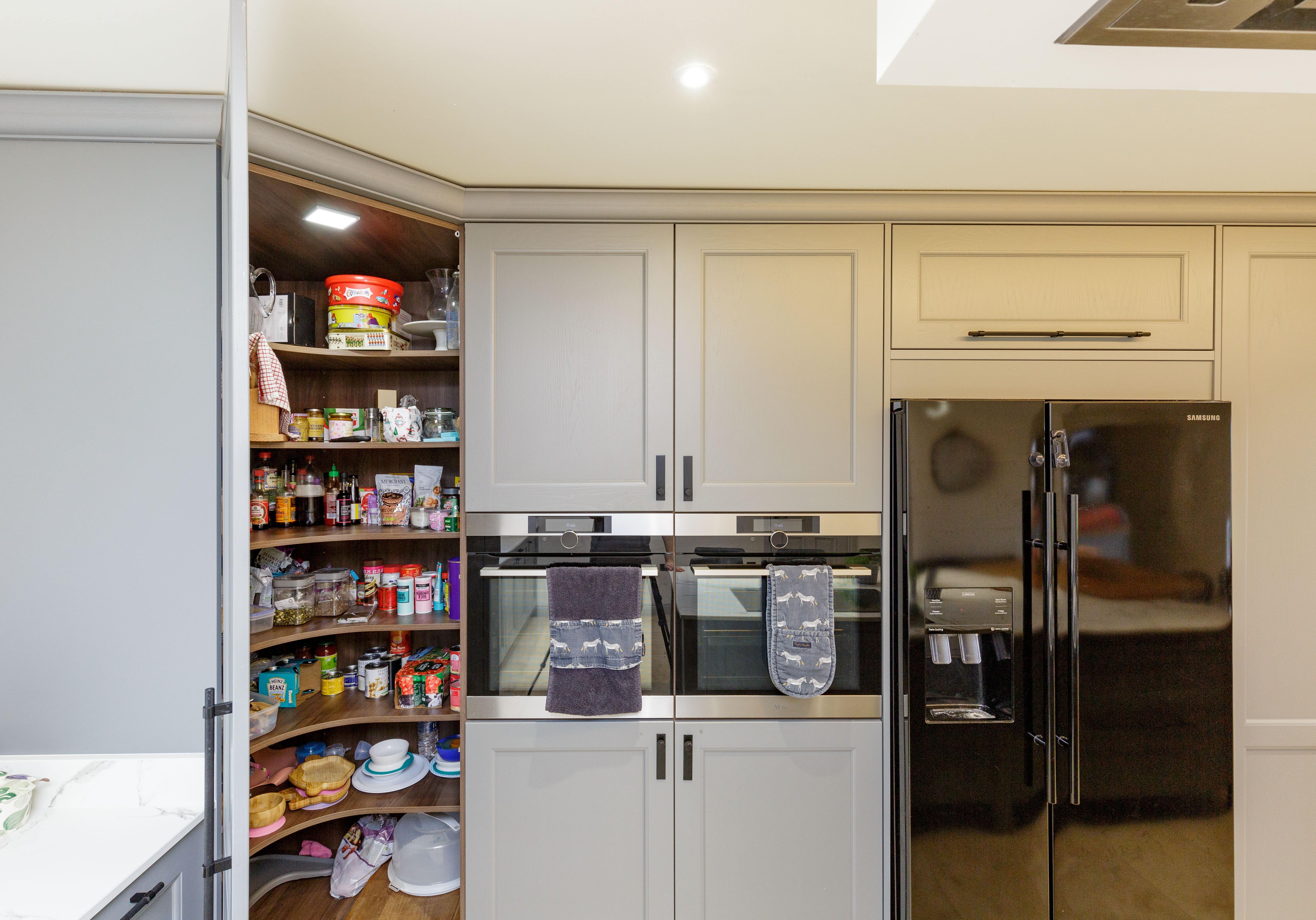 Large corner sale pantry