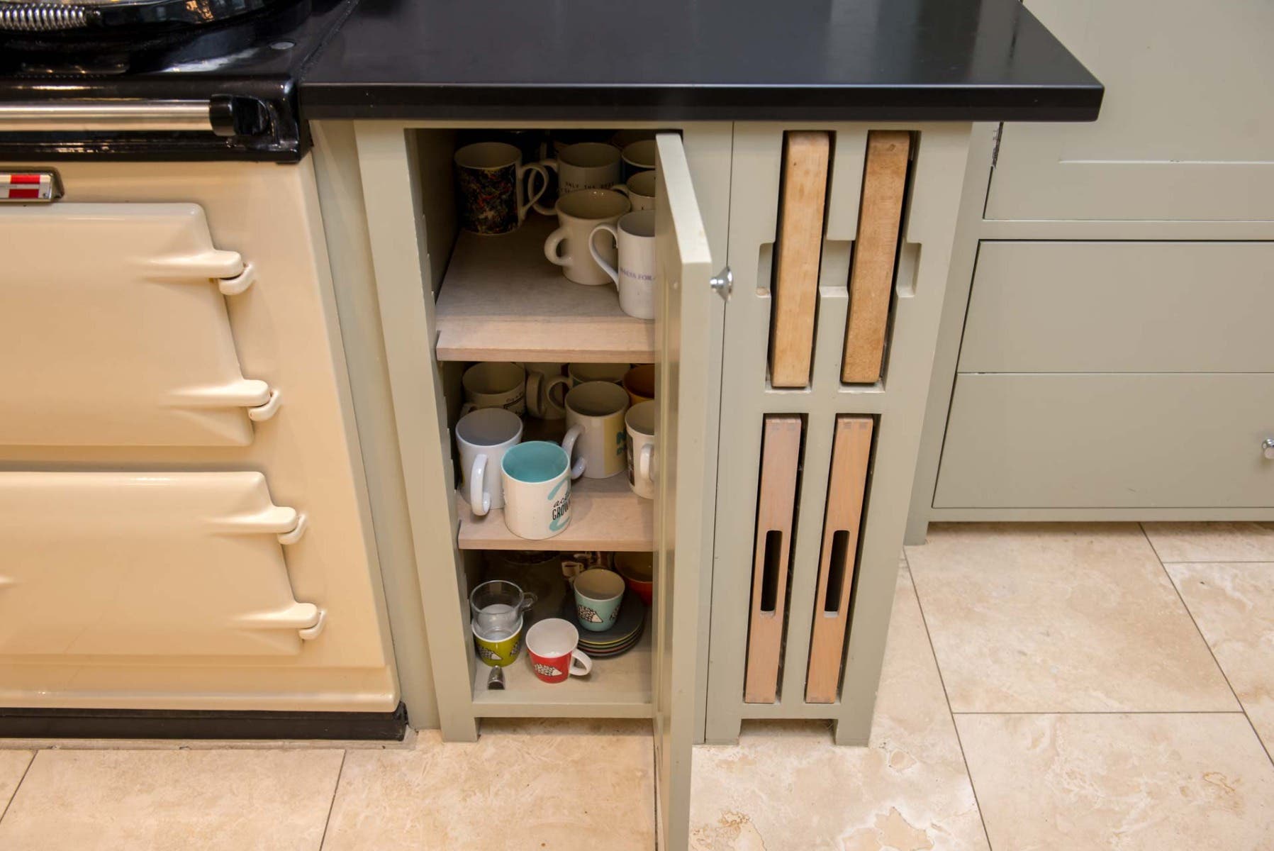 Neptune spice rack top